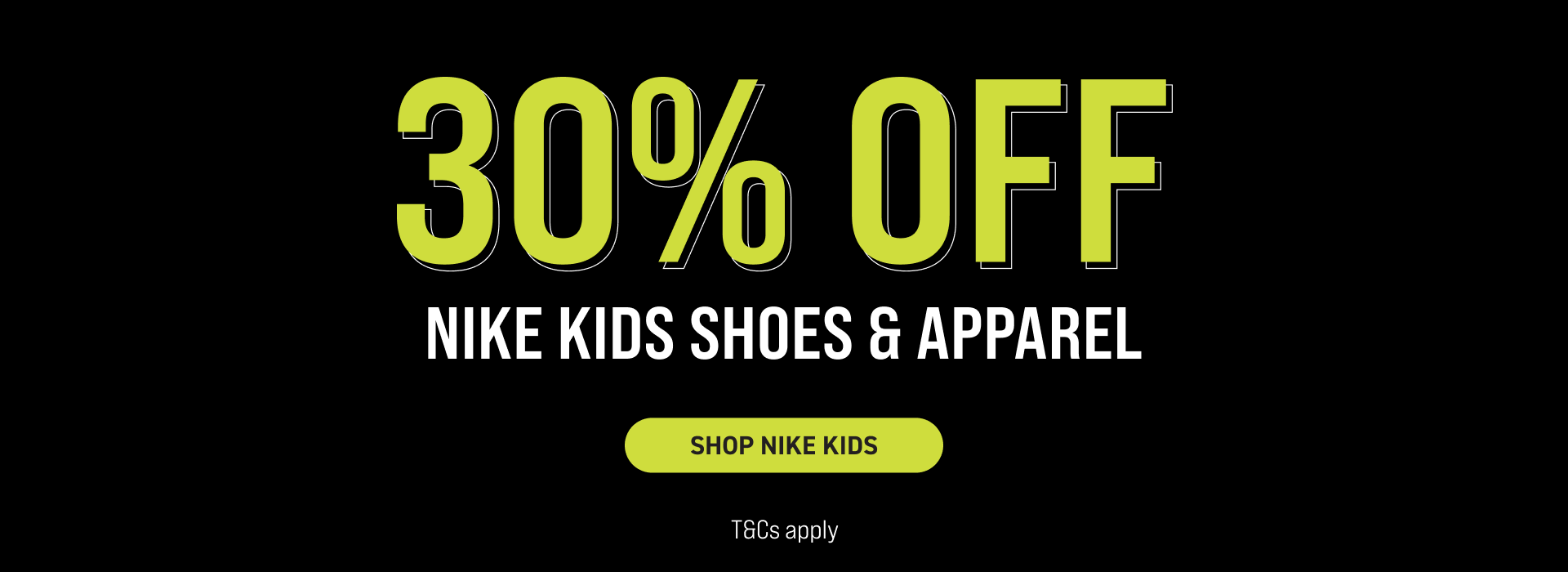 30% Off All Nike Kids - Shop footwear, apparel & accessories!