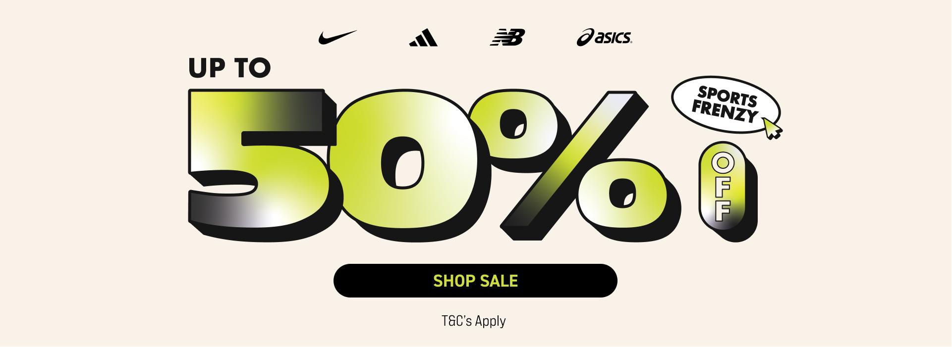 up to 50% off
