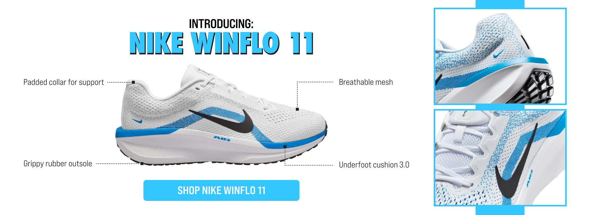 Introducing Nike Winflo 11 with tech features to keep you moving. Shop now.