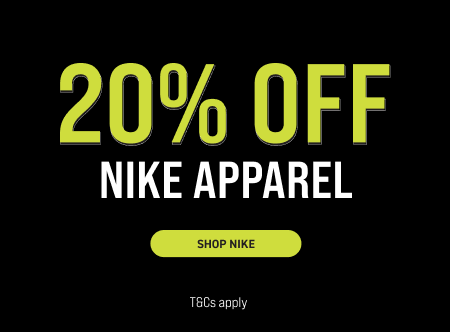 20% Off All Nike Apparel - Shop Kids, Mens, & Womens.