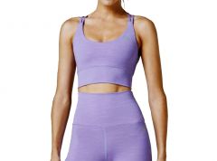 WOMENS "LOTUS" LONG LINE SPORTS BRA