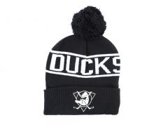 NHL TEAM WORDMARK BOBBLE BEANIE