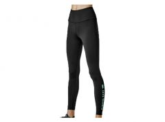 WOMENS AB WAISTED "WHAT WOTS" FULL LENGTH TIGHT W/PK 28"-BLK