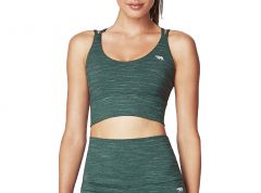 WOMENS LOTUS LONG LINE SPORTS BRA