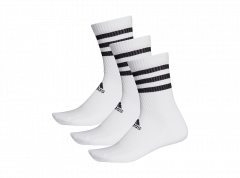 Adidas Men's Cushioned Crew 3 Stripes Socks