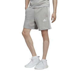 Adidas Men's Essentials French Terry 3-Stripes Shorts