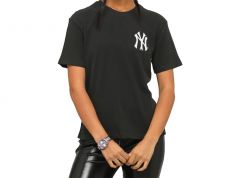 WOMENS ELLE BOXY TEE YANKEES