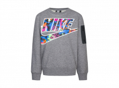 Nike Kids' Sportswear Thrill Zip Pocket Crewneck