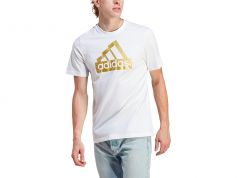 Adidas Men's Sportswear Future Icons Metallic Tee