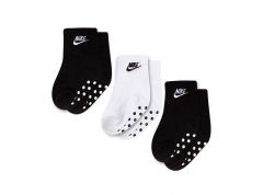 Buy the Nike NIKE GRIPPER ANKLE SOCKS 3PK Online Sportsco