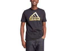 Adidas Men's Sportswear Future Icons Metallic Tee