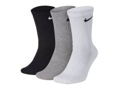 Nike Adults Everyday Cushioned Crew Socks 3 Pack