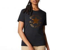 Converse Women's Metallic Chuck Taylor Patch Classic Tee