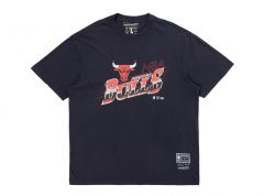 Mitchell And Ness Men's Last Second Shot Chicago Bulls Tee-B