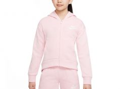 Nike Sportswear Club Fleece Older Kids' (Girls') Full-Zip Hoodie