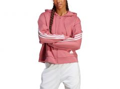Adidas Women's Future Icons 3 Stripes Full Zip Hoodie