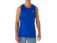 Asics Men's Silver Singlet Tank Top