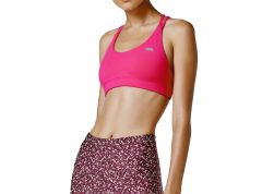 Running Bare Women's Midi Lotus Sports Bra