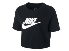 Nike Women's Sportswear Essential Cropped Logo Tee