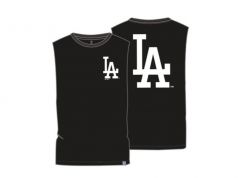 Majestic Athletic Mens Los Angeles Dodgers Muscle Tank-DODGB