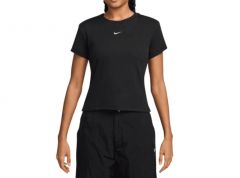 NIKE WOMENS RIB TIGHT SHORTSLEEVE TEE