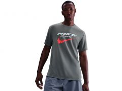 NIKE MENS DRI FIT UV RUNNING ENERGY MILER SHORTSLEEVE