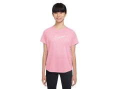 NIKE GIRLS DRI FIT ONE SHORT SLEEVE TOP 