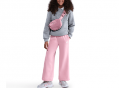 NIKE GIRLS SPORTSWEAR FLEECE WIDE LEG PANT 