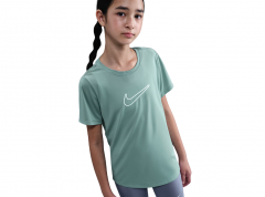 NIKE GIRLS DRI FIT ONE SHORT SLEEVE TOP 