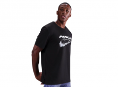 NIKE MENS DRI FIT UV RUNNING ENERGY MILER SHORTSLEEVE