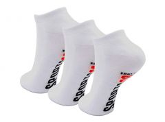 SPORTSCO LOW CUT WHT M 7-11 3pk