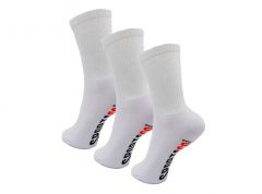 SPORTSCO CREW WHT Y 1-7 3pk