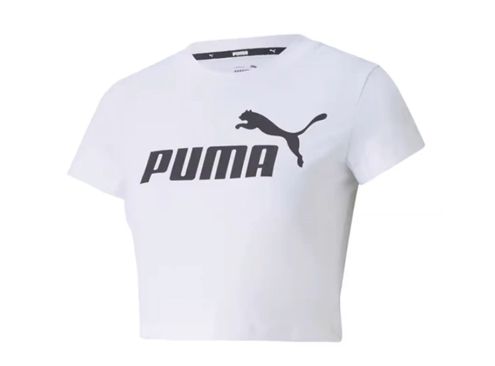Puma Women s Essentials Slim Logo Tee