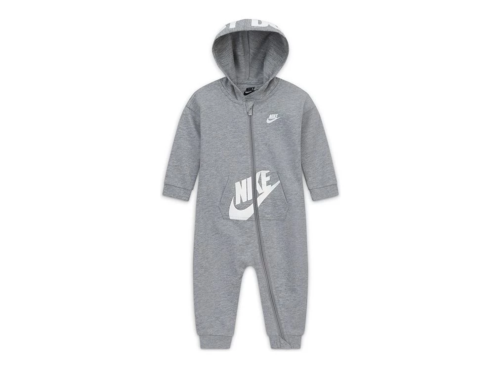 Buy the Nike Nike Baby Full Zip Long Sleeve Hooded Coveralls Online Sportsco