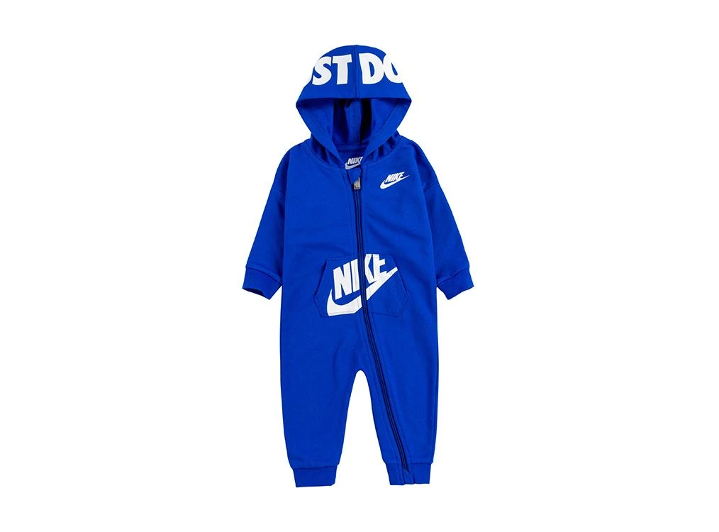 Buy the Nike Nike Baby Full Zip Long Sleeve Hooded Coveralls Online Sportsco