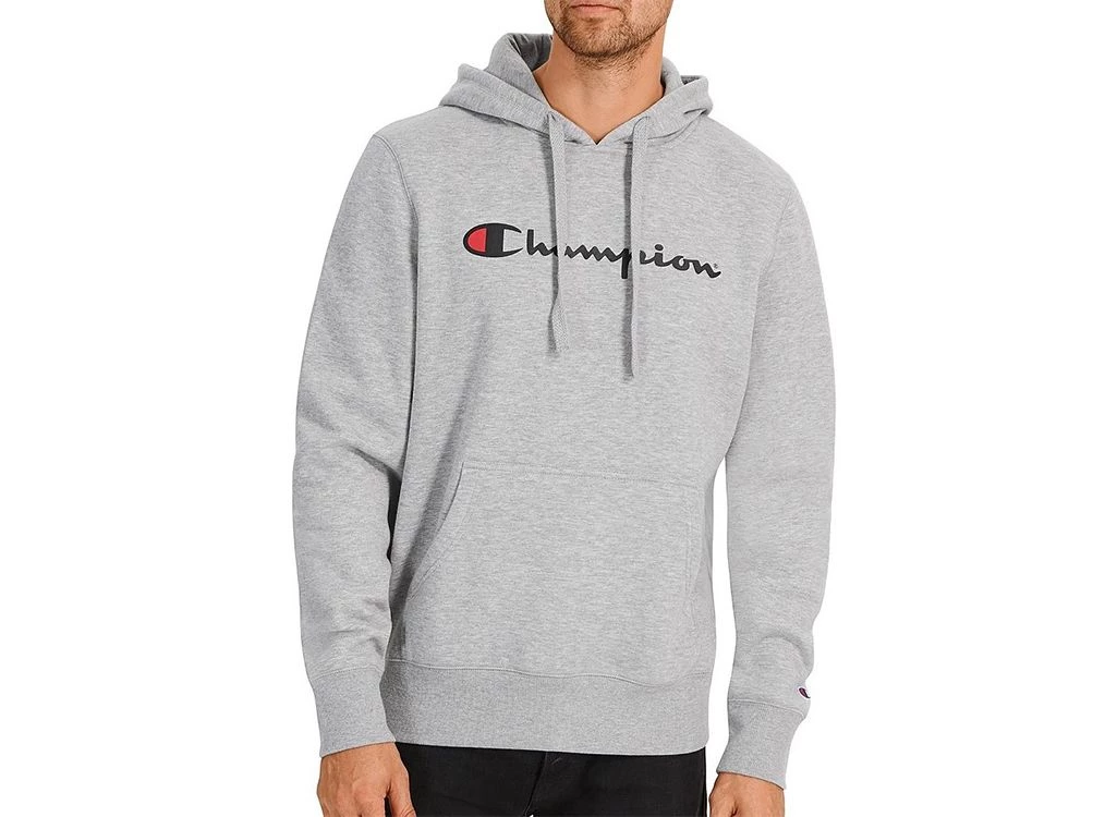 Buy the Champion MENS CHAMPION SCRIPT HOODIE Online Sportsco
