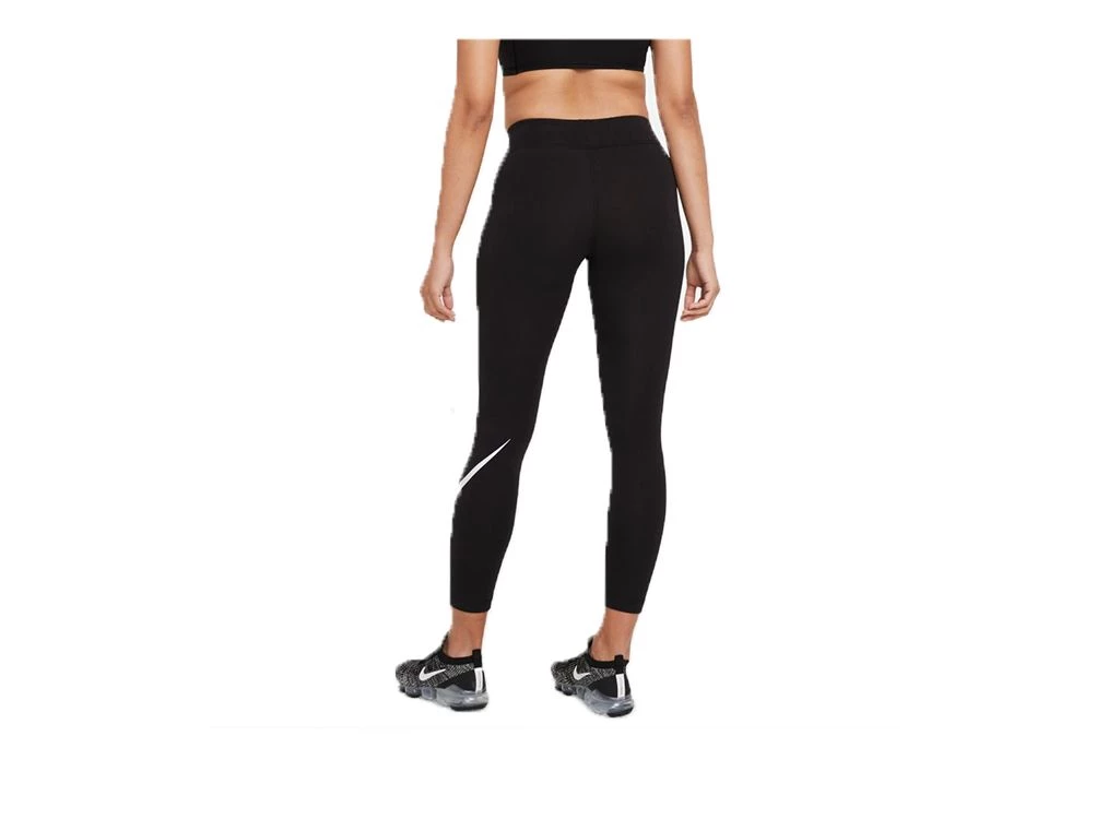 Buy the Nike Nike Women s Mid Rise Swoosh Leggings Online Sportsco