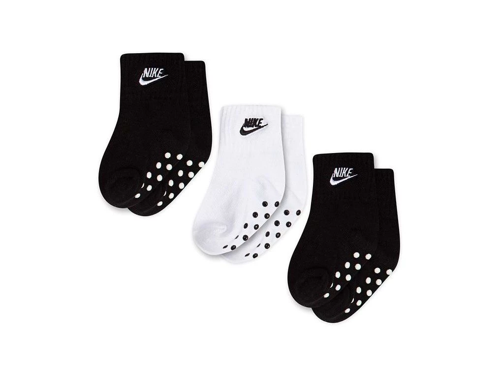 Buy the Nike NIKE GRIPPER ANKLE SOCKS 3PK Online Sportsco