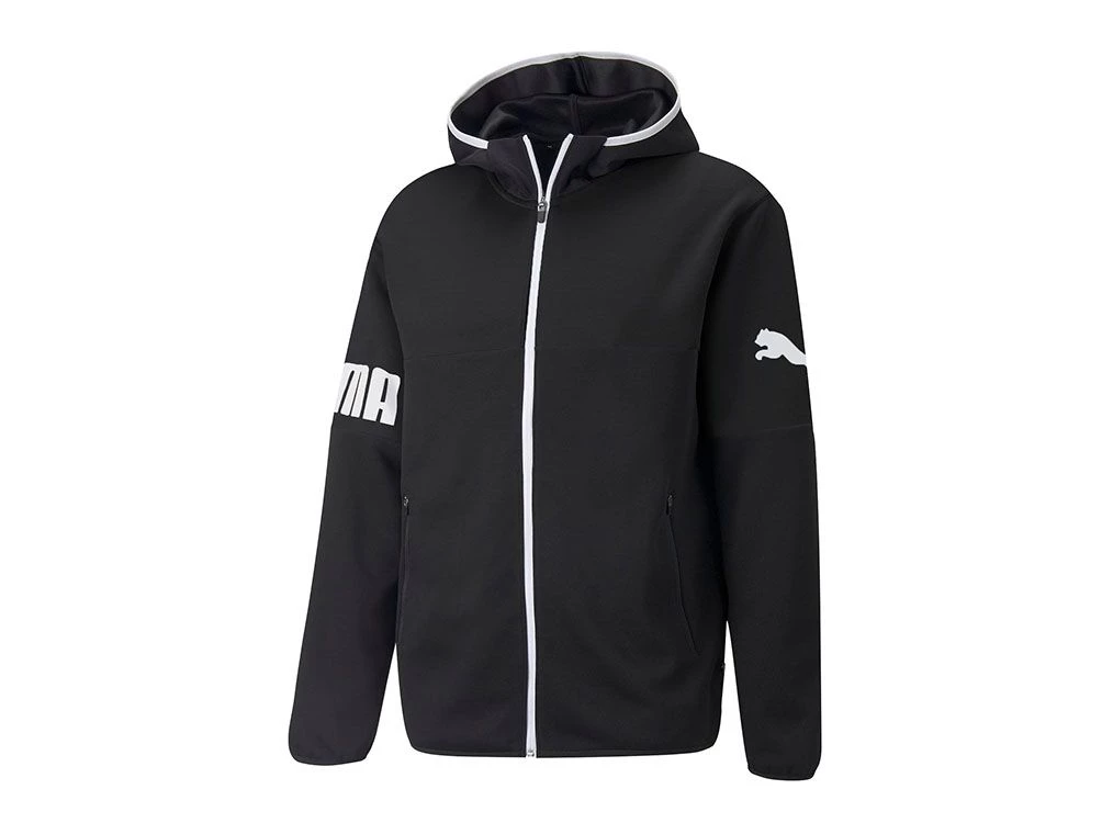 Buy the Puma Puma Men s Power Cat Full Zip Hoodie Online Sportsco