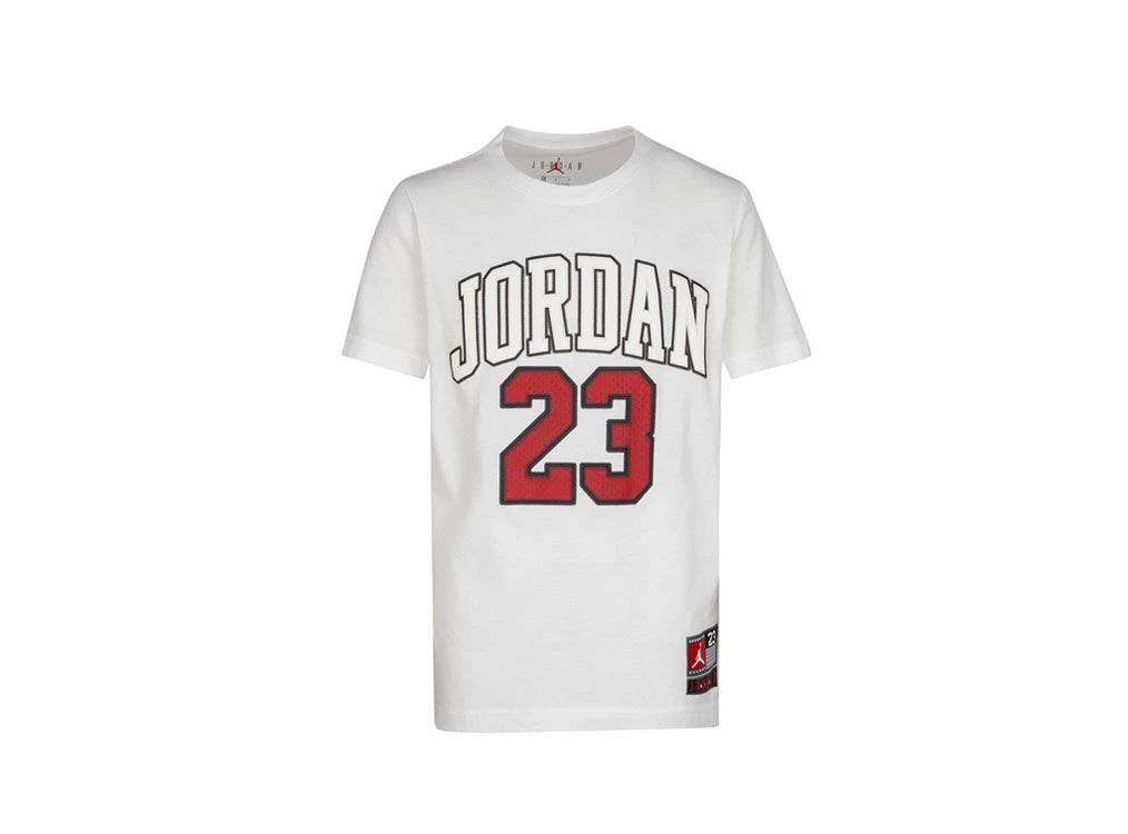 Buy the Jordan NIKE KIDS JORDAN 23 JERSEY LOGO T SHIRT Online Sportsco