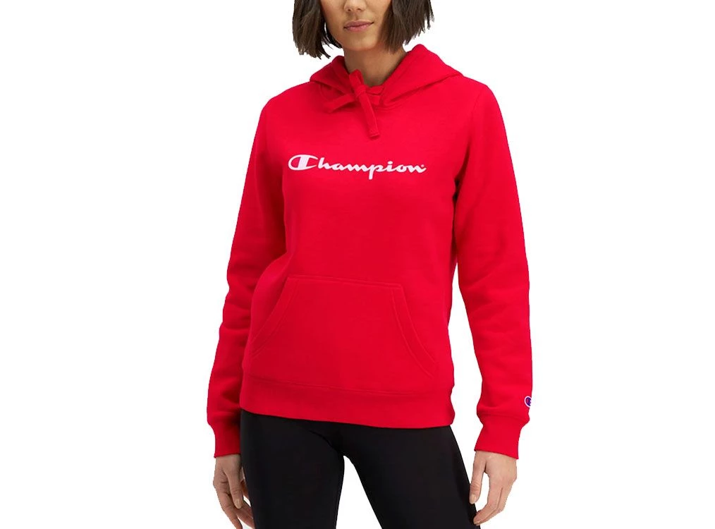 Champion script pullover hoodie on sale