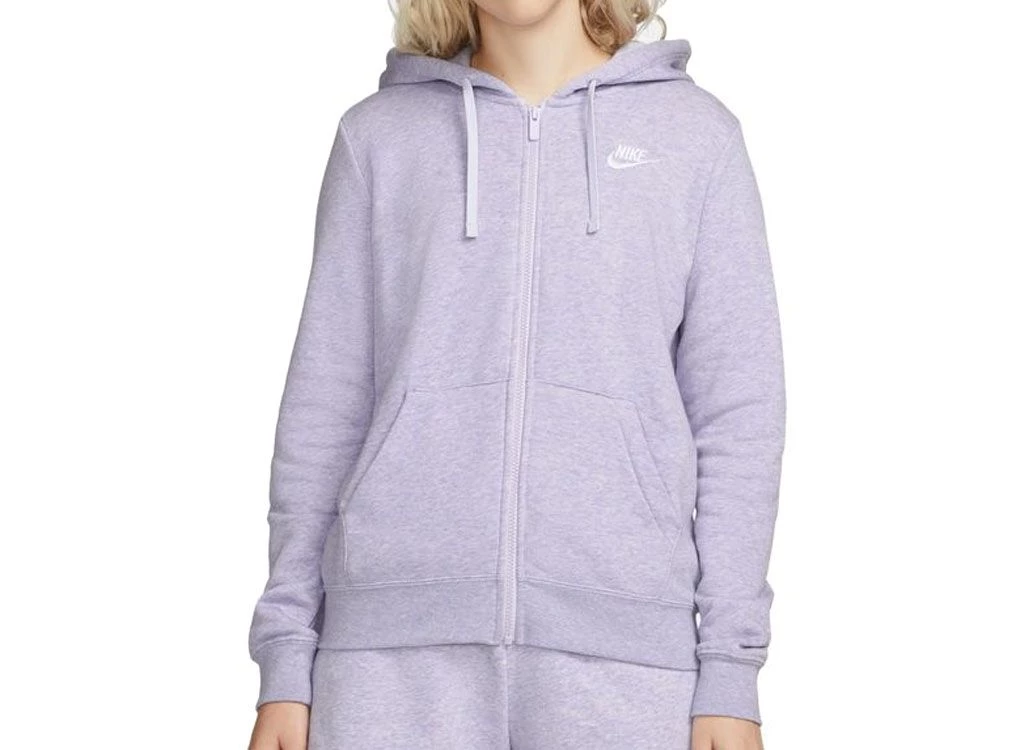 Buy the Nike Nike Women s Sportswear Club Fleece Full Zip Hoodie Online Sportsco