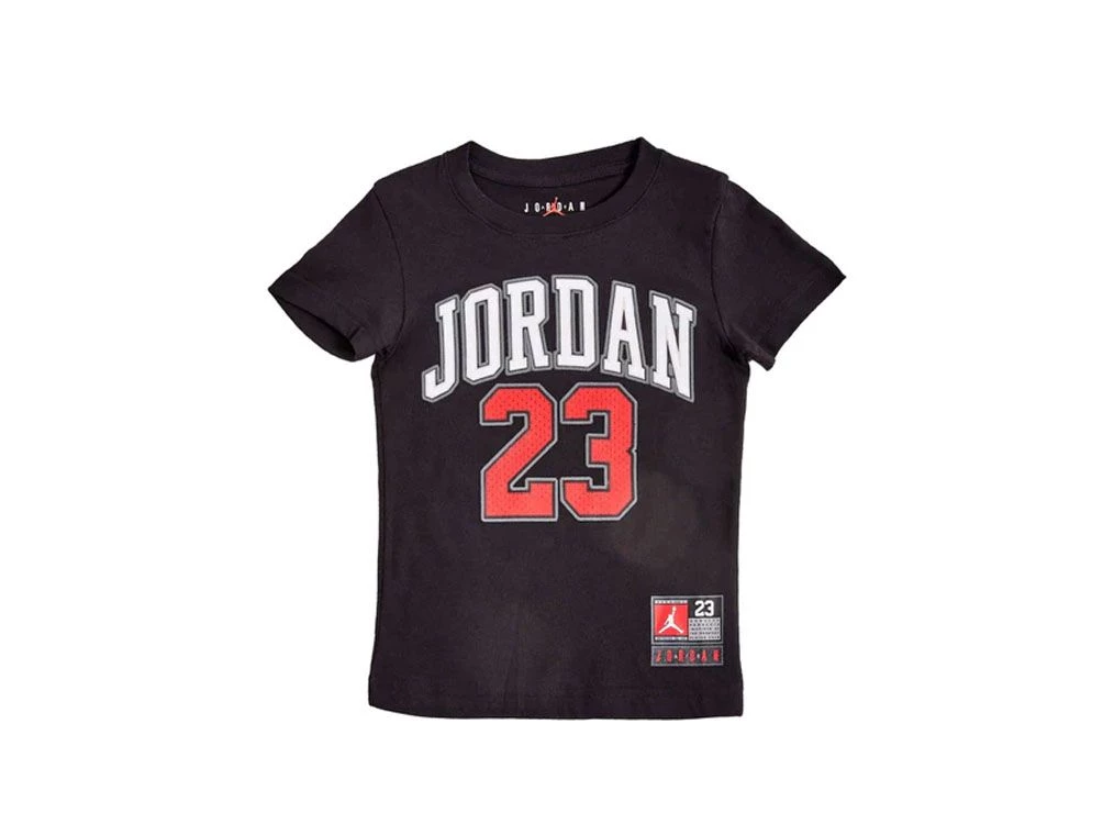 Buy the Jordan NIKE KIDS JORDAN 23 JERSEY LOGO T SHIRT Online Sportsco