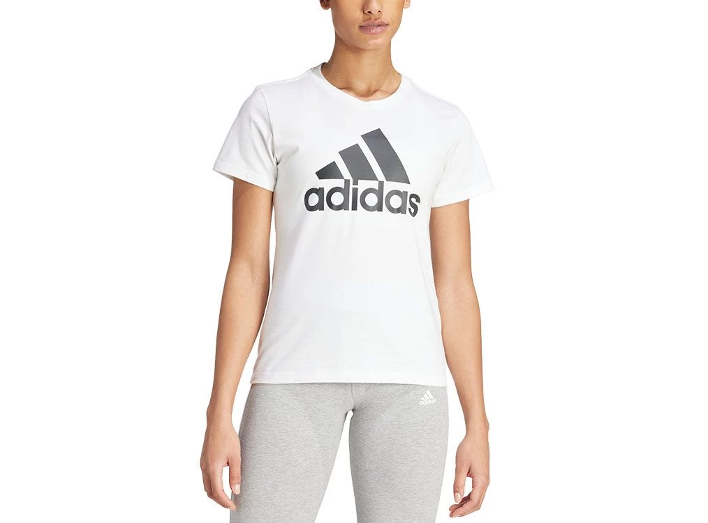 Buy the adidas Adidas Women s Big Logo Essentials Tee Online Sportsco