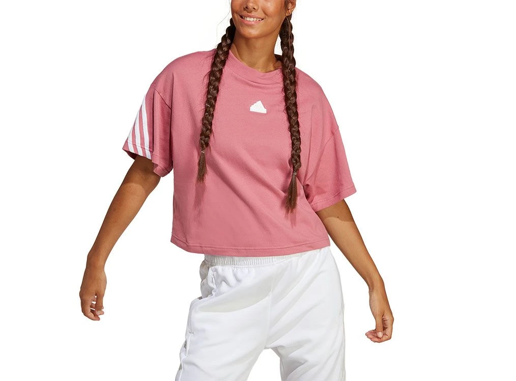 Buy the adidas Adidas Women's Future Icons Stripes Tee Online