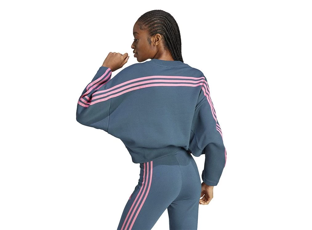 Buy the adidas Adidas Women s Future Icons 3 Stripes Crew Online Sportsco