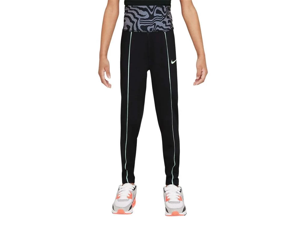 Buy the Nike Nike Junior Girls Electric Zebra Leggings Online Sportsco