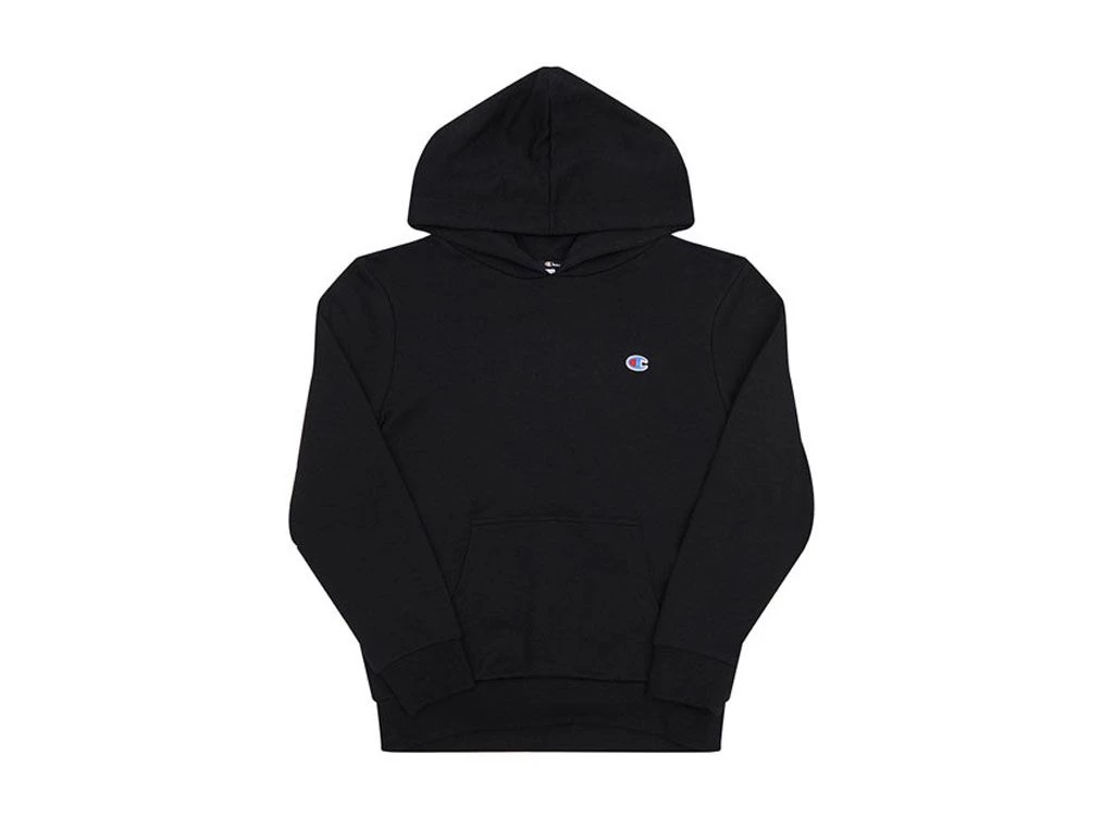 Kids black champion hoodie sale