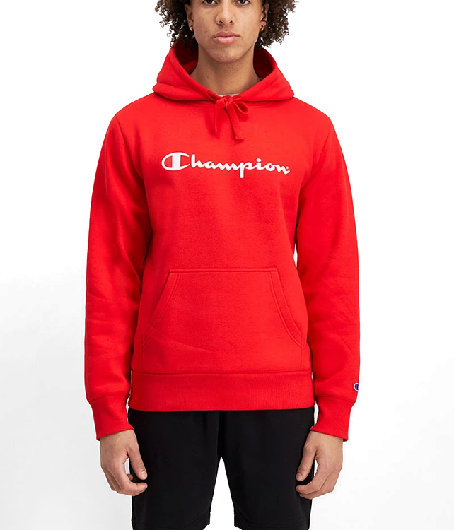 Champion script hoodie mens online