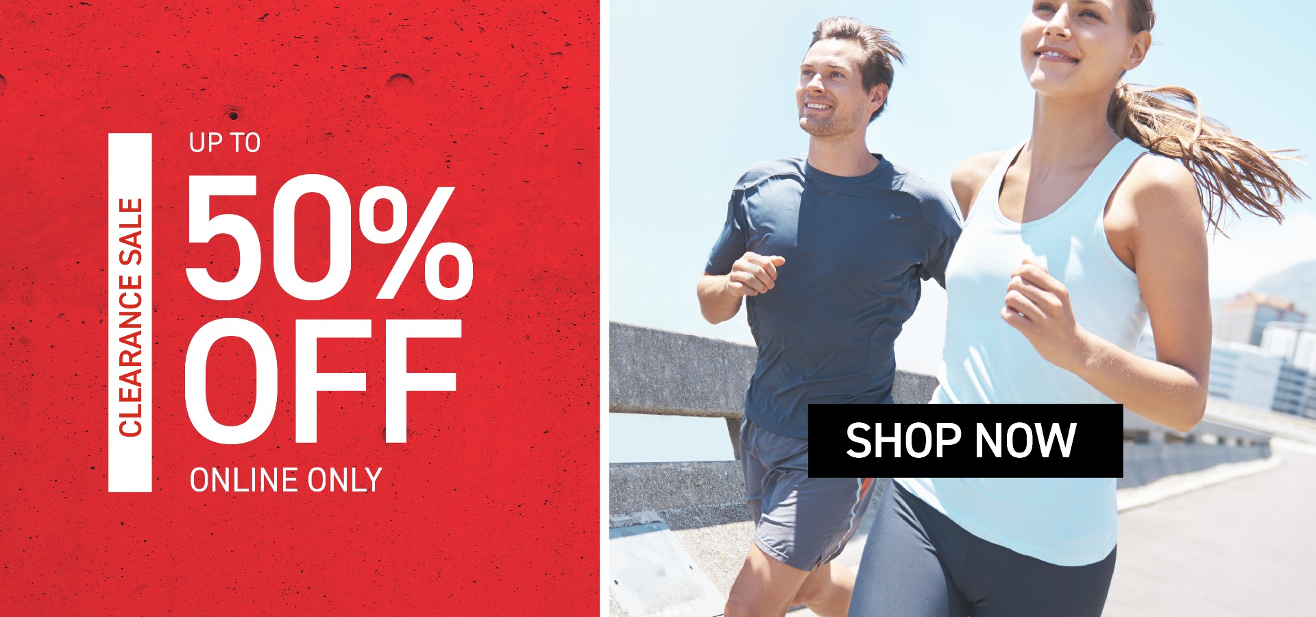 up to 50% off sale